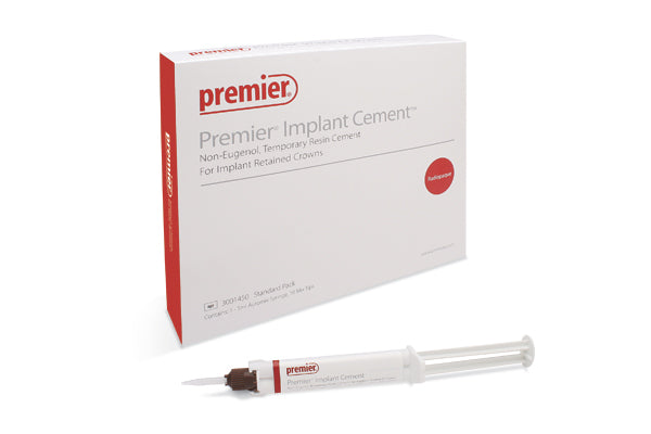 Premier Dental 3001450 Implant Cement Two-Step Cure Calcium Hyrdoxide Standard Pack Premier Dental 3001450 Implant Cement Two-Step Cure Calcium Hyrdoxide Standard Pack